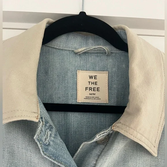We the free lemon denim jacket - Picture 7 of 10